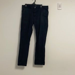 Mens Pull & Bear Black Jeans